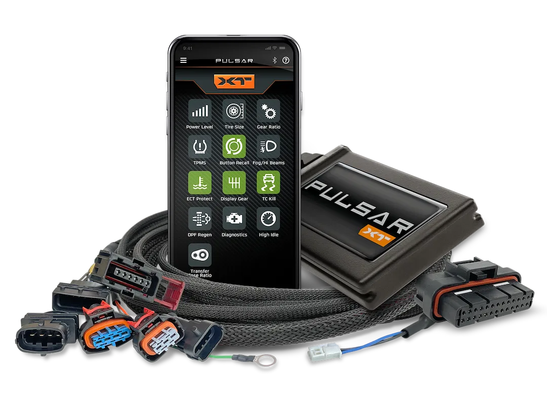 32455 – SUPERCHIPS Computer Chip/ Module, Interface With Phone Application Performance/ Towing/ Economy Up To 5 Adjus...